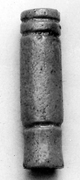 Kohl tube, incised