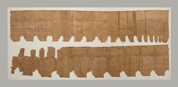 Blank sheet of papyrus