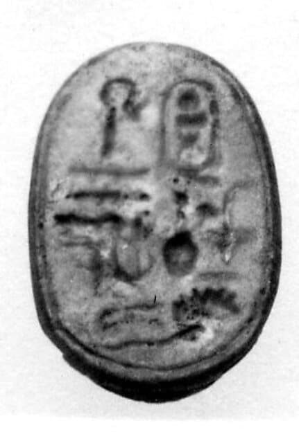 Scarab of Thutmose III