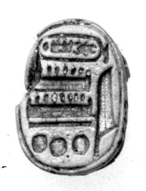 Scarab of Thutmose III
