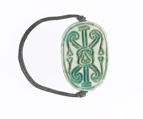Scarab Finger Ring