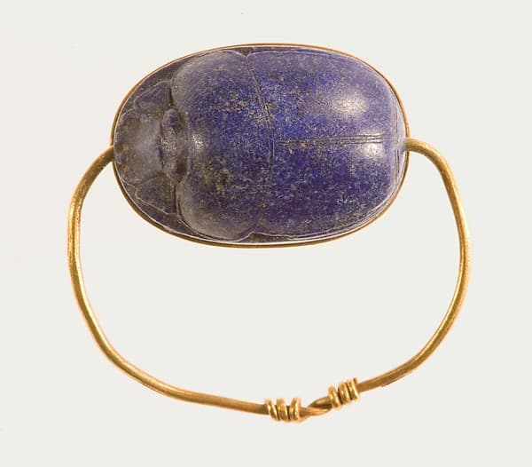 Scarab Finger Ring