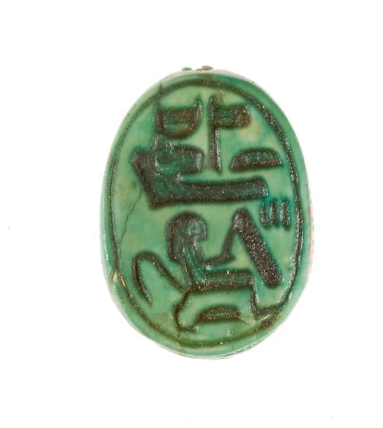 Scarab Inscribed for the God's Wife Hatshepsut