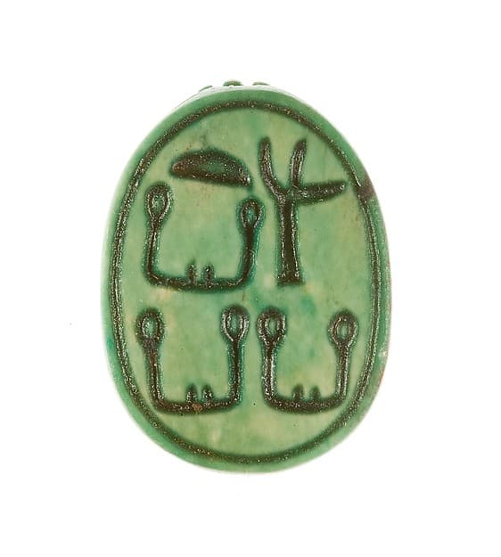 Scarab Inscribed Wosretkau (Hatshepsut)