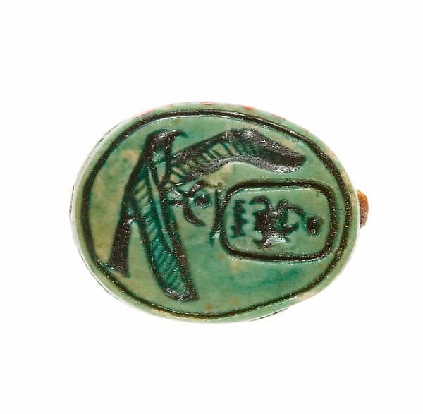 Scarab Inscribed with the Throne Name of Thutmose III