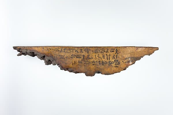 Writing board fragment with Sokar formula for the benefit of Nebit