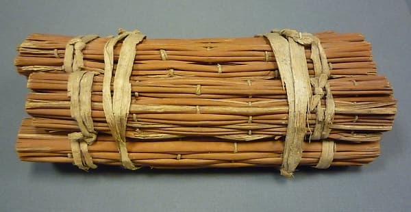 Bundle of Model Mats from the Foundation Deposit for Hatshepsut's Tomb
