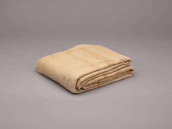 Sheet, linen mark, fine spin, irregular weave