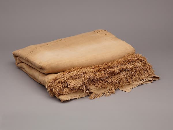 Sheet with linen mark, coarse spin, medium weave