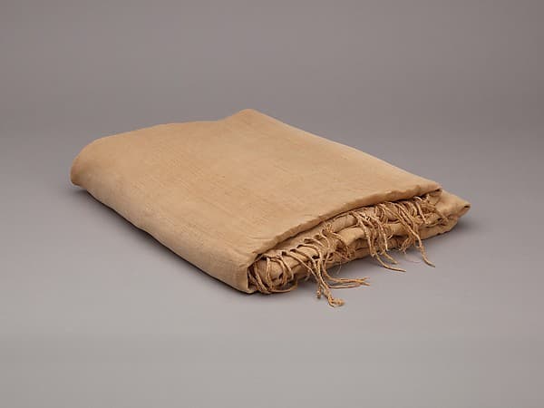 Sheet, linen mark, coarse spin, loose weave