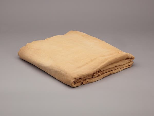 Sheet, linen mark, coarse spin, close weave