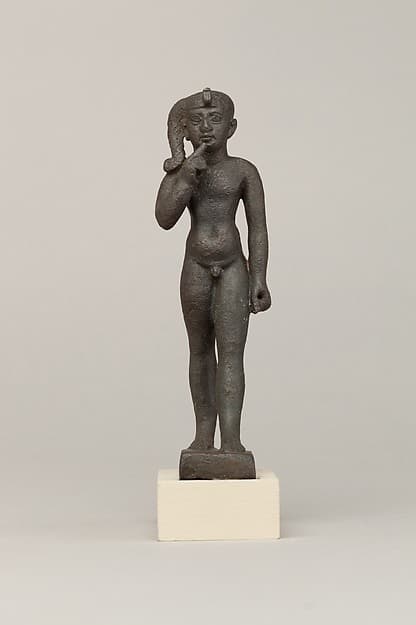 Statuette of a child god