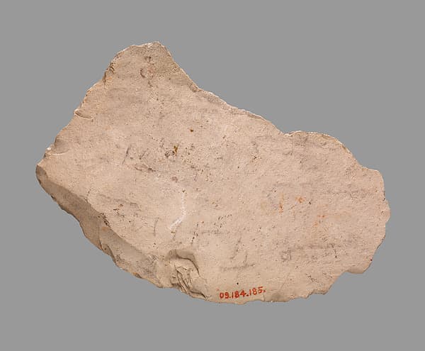 Hieratic Ostracon