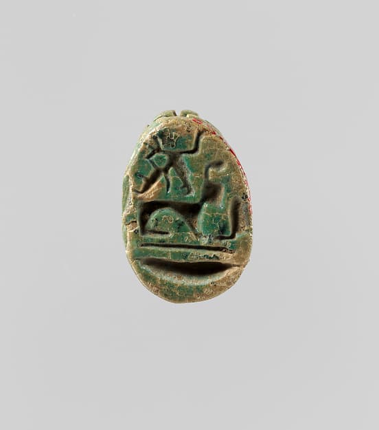 Scarab with the Representation of a Sphinx