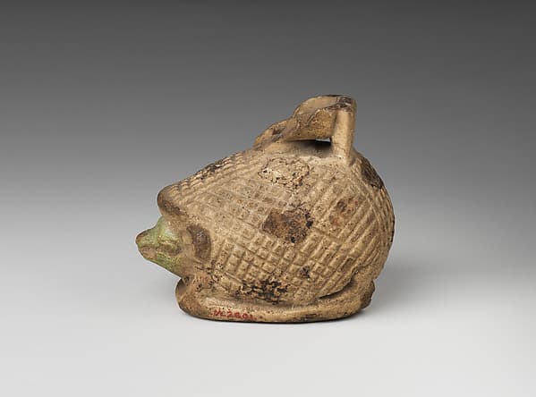 Aryballos (perfume jar) in the form of a hedgehog