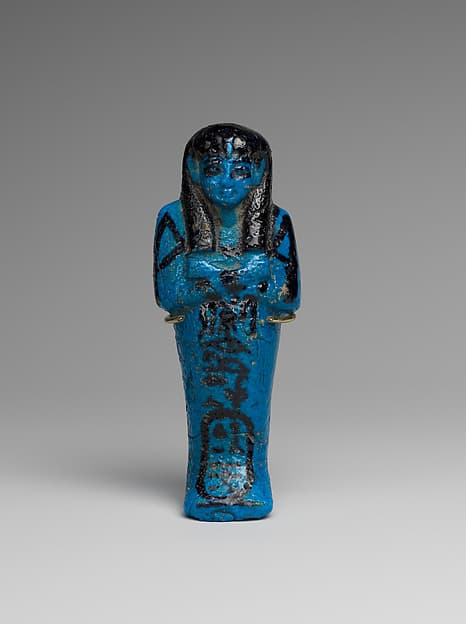 Shabti of the Adoratrice of Hathor ("Duahathor") Henettawy, wife of Painedjem I