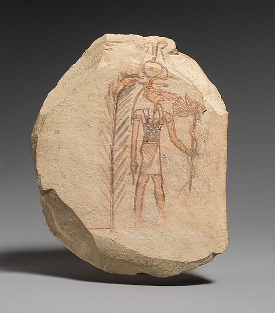 Ostracon Depicting the God Sobek