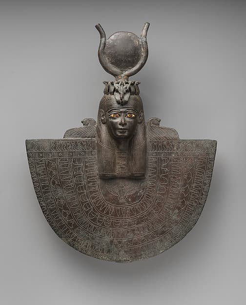 Aegis with the head of a goddess