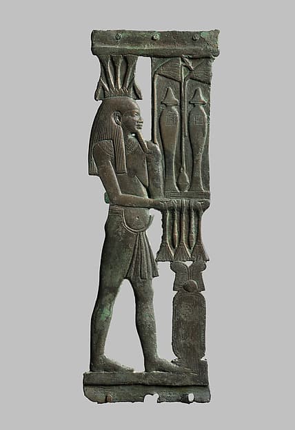Openwork plaque with a fecundity figure