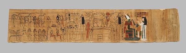Amduat Papyrus Inscribed for Tiye