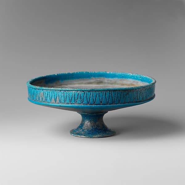 Cup on a Stand with Flower Décor