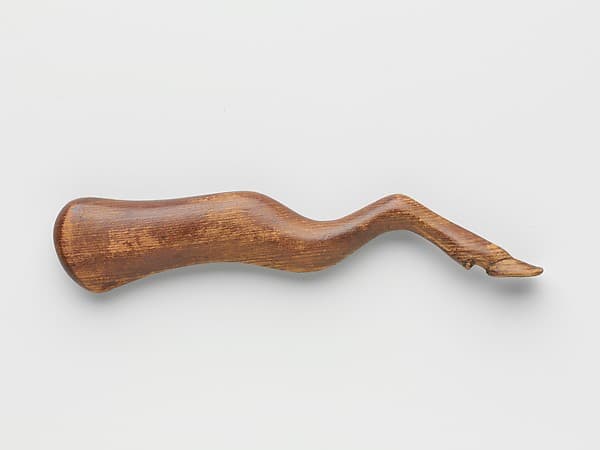 Model of the foreleg of a horned animal, perhaps from a foundation deposit