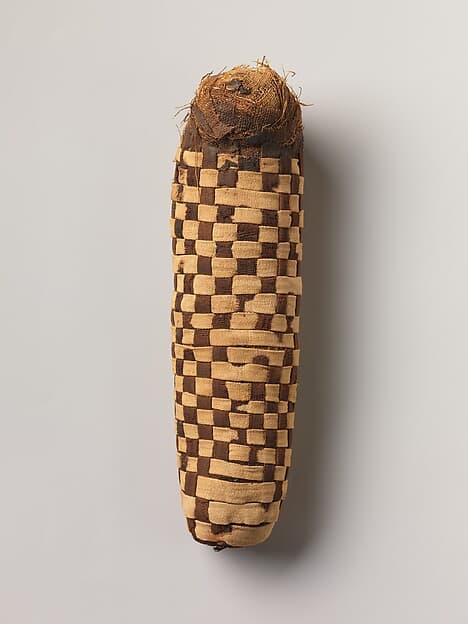 Sacred animal mummy of a canid