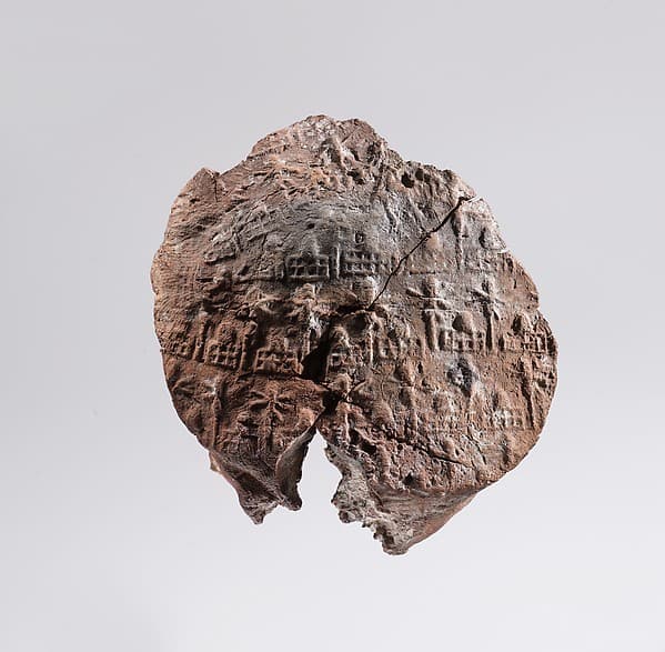 Jar sealing impressed with name of Queen Neithhotep