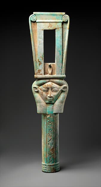 Shrine sistrum of King Apries