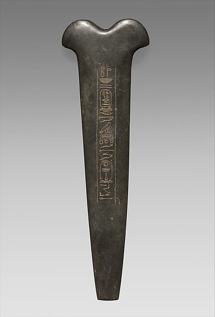 Ritual Implement Dedicated by a King Senwosret to Nebhepetre Mentuhotep II