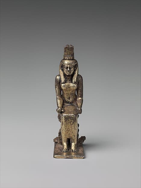 Seated goddess Nephthys, inscribed for Mereskhonsu