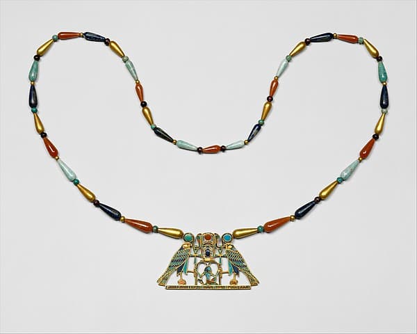 Pectoral and Necklace of Sithathoryunet with the Name of Senwosret II