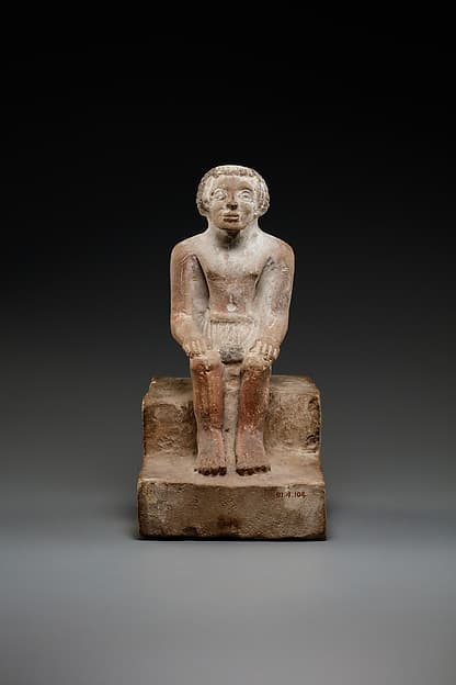 Seated man