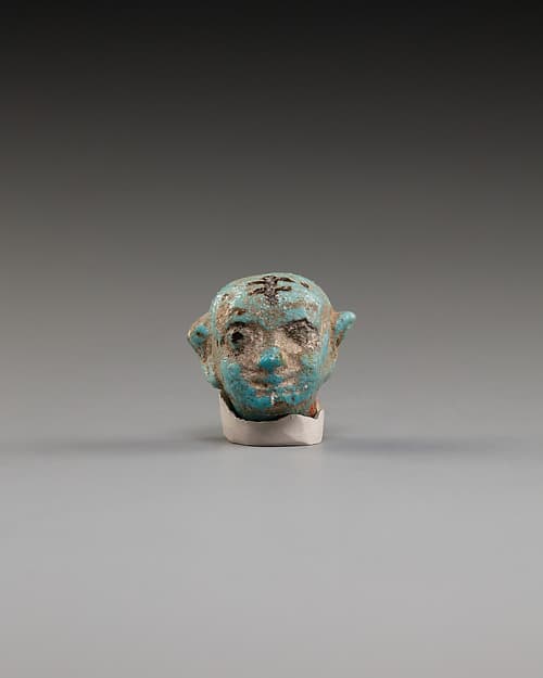Head from female figurine