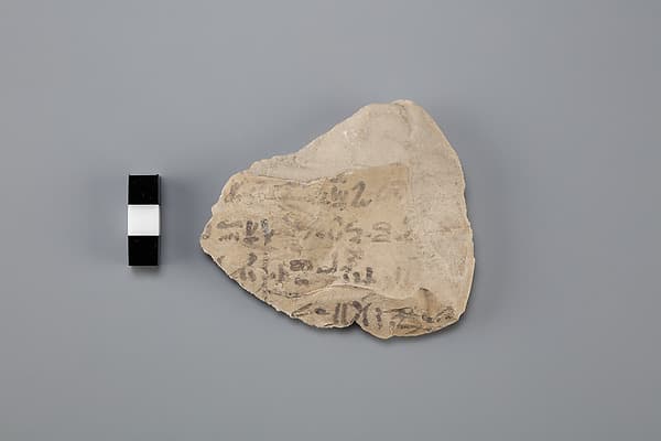 Hieratic ostracon