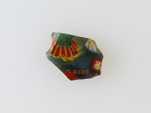 Floral plaque