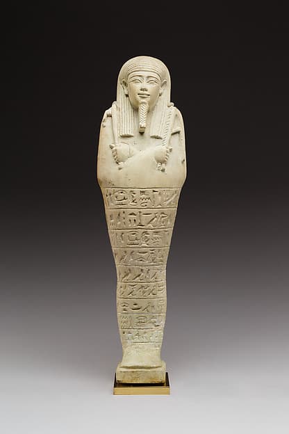 Shabti of the High Priest of Thoth Djehutyirdis, born of Nepthysiti