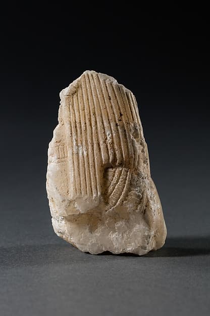 Fragment of the Corner of a Canopic Chest