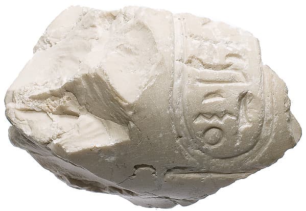 Right forearm with Aten cartouche