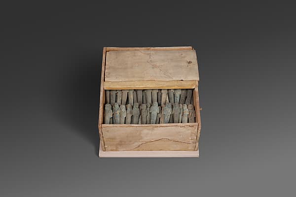 Shabti Box and Shabtis of Gautsoshen