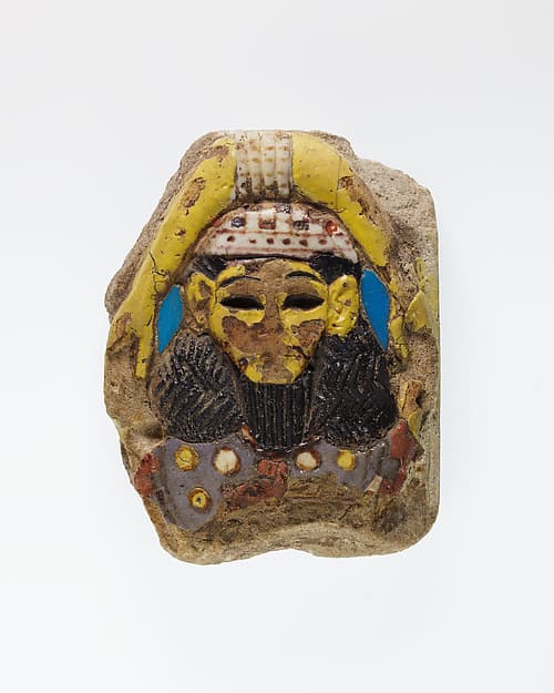 Wall Tile Depicting an Asian Captive