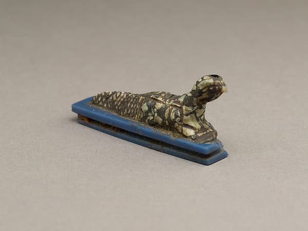 Falcon-headed crocodile, possibly Soknopaios