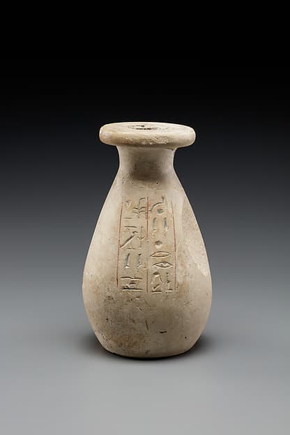 Dummy Jar Inscribed for Sennefer and Senetnay