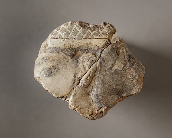 Tile with a head of a Mesopotamian captive from the palace of Ramesses II