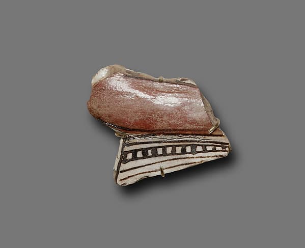 Tile Inlay from the Palace of Ramesses II, Captives of Non-Semitic Northern Peoples