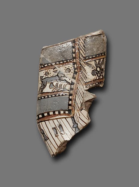 Tile Inlay from the Palace of Ramesses II, Captives of Non-Semitic Northern Peoples