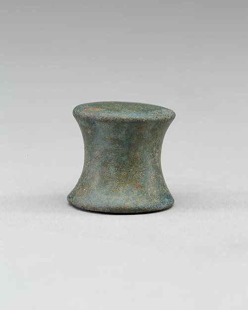 Spool-Shaped Game Pieces from Neferkhawet's Tomb