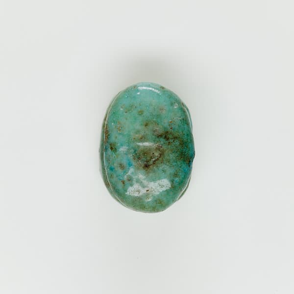 Uninscribed Scaraboid Bead