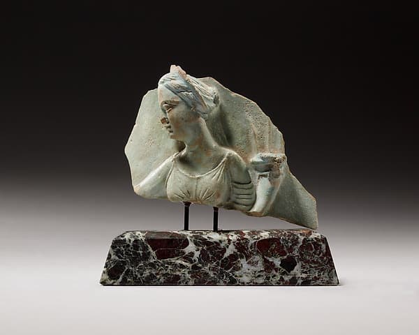 Vase fragment depicting Berenike II