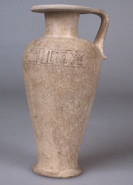 Jug of the Treasurer and High Priest of Amun, Menkheperreseneb